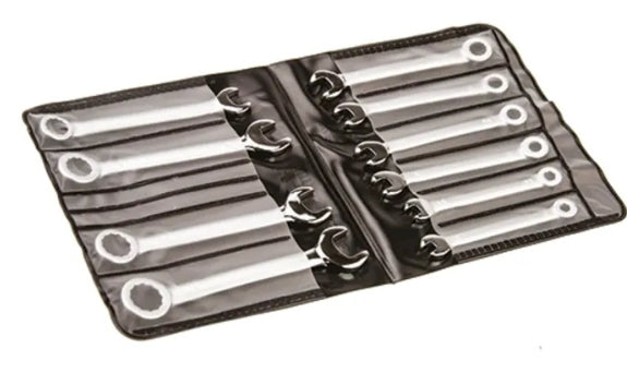RS PRO 10-Piece Spanner Set, 4 → 11 mm, Carbon Steel