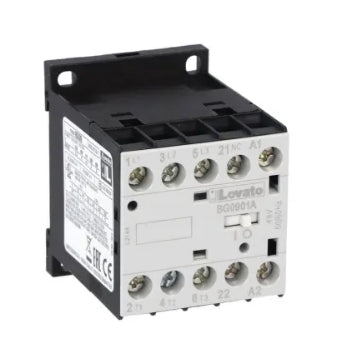 Lovato Contactor, 230 V ac Coil, 3-Pole, 9 A, 5 kW, 1NC