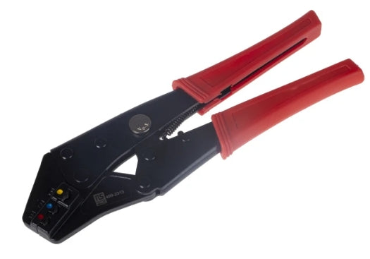 RS PRO Hand Ratcheting Crimp Tool for Insulated Spade Connectors, 1,5 → 6mm² Wire