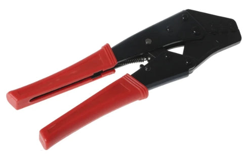 RS PRO Hand Ratcheting Crimp Tool for Insulated Spade Connectors, 1,5 → 6mm² Wire