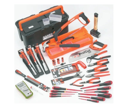 Bahco 31 Piece Electricians Tool Kit with Box, VDE Approved