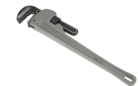 Bahco Pipe Wrench, 455 mm Overall, 60mm Jaw Capacity, Metal Handle