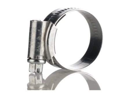 Jubilee Zinc-Plated Mild Steel Slotted Hex Worm Drive, 13mm Band Width, 22 → 30mm ID
