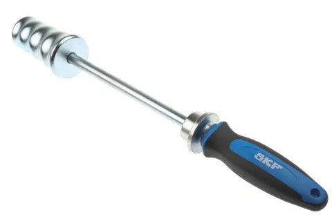 SKF Hand Bearing Puller, 7 → 9 mm, 10 → 12 mm, 15 → 17 mm, 20 → 28 mm Capacity, 6-Piece