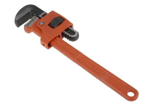 Bahco Pipe Wrench, 305.0 mm Overall, 44mm Jaw Capacity, Metal Handle