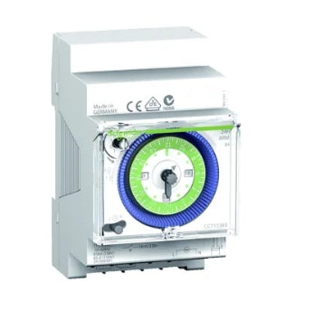 Schneider Electric Analogue DIN Rail Time Switch 250 V ac, 1-Channel