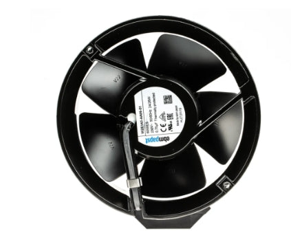ebm-papst W2E142 Series Axial Fan, 230 V ac, AC Operation, 440m³/h, 26W, 172 x 51mm