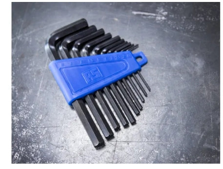 RS PRO 10 piece L Shape Metric Hex Key Set, 1.5 → 10mm