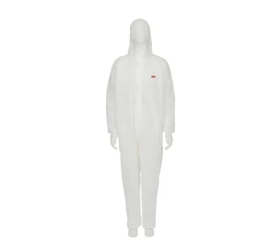 3M White Coverall, CE CAT I, L