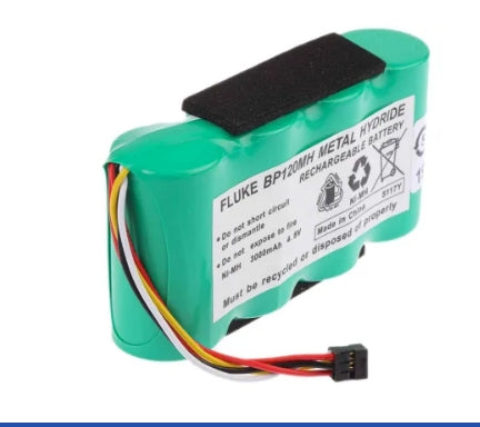 Fluke Oscilloscope Battery Pack BP120, For Use With 120 Series, 43 Series, 43B Series, NiMH