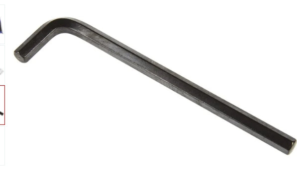 RS PRO 25 piece L Shape Imperial, Metric Hex Key Set, 1.5 → 10 mm, 1/16 → 3/8in