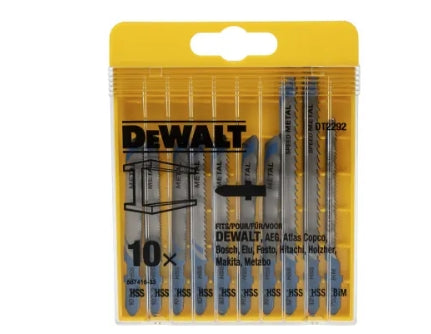 DeWALT 50mm Cutting Length Jigsaw Blade, Pack of 10