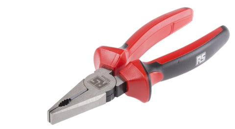 RS PRO Combination Pliers, 160 mm Overall, Straight Tip