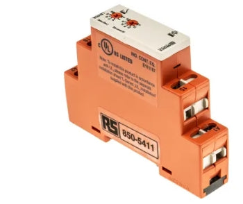 Broyce Control Voltage Monitoring Relay, SPDT, 12 → 24V dc, DIN Rail