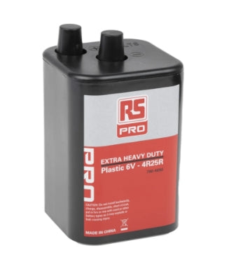 RS PRO 996 6V, 7Ah Zinc Chloride Lantern Battery