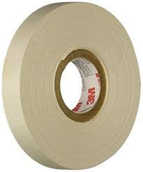 TAPE,WOVEN GLASS CLOTH,ADHESIVE,1/2IN