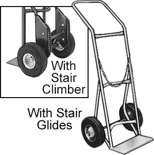 TROLLEY,SINGLE CYLINDER,W/STAIR CLIMBER WITH ENDLESS RUBBER CRAWLER STAIR CLIMBER