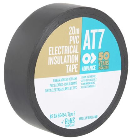 TAPE,INSULATING,PVC,BLACK,19MMx20M