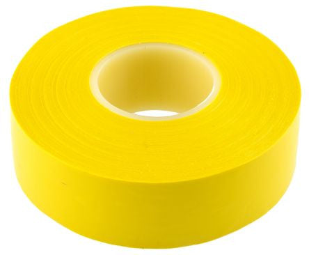 TAPE,INSULATING,PVC,YELLOW,19MMx20M