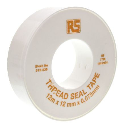 TAPE,SEALANT,THREAD,PTFE,12MMx12M