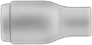 NOZZLE,ALUMINA,SIZE 4,77425A84,MCMASTER
