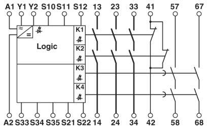Safety relays - PSR-SPP- 24DC/ESD/5X1/1X2/ T 5 - 2981279