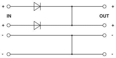 Diode - QUINT-DIODE/48DC/2X20/1X40 - 2320160