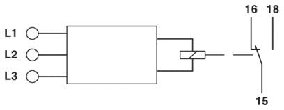 Monitoring relay - EMD-BL-3V-400-PT - 2903526