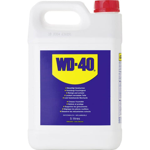 LUBRICANT,WD-40,W/SPRAY APPLICATOR,5LT