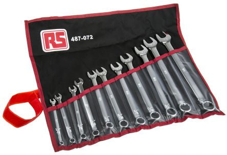 SPANNER SET,COMBINATION,5/16 TO 7/8 AF