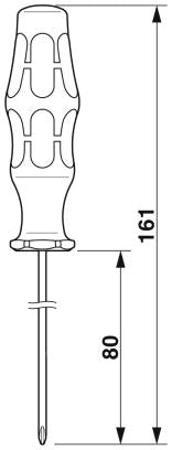 Screwdriver - SZK PH0 VDE - 1205147